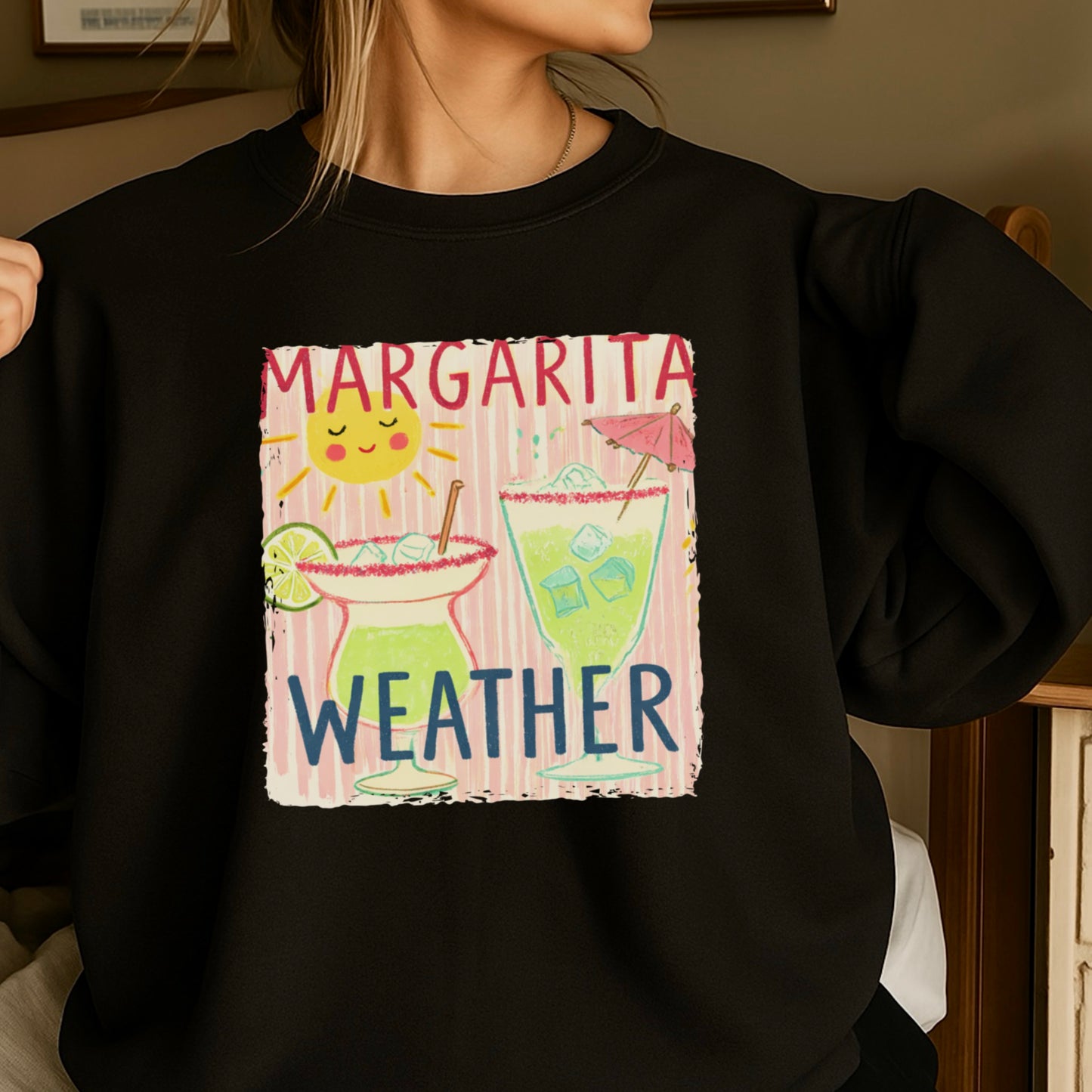 Margarita Weather Crewneck Sweatshirt