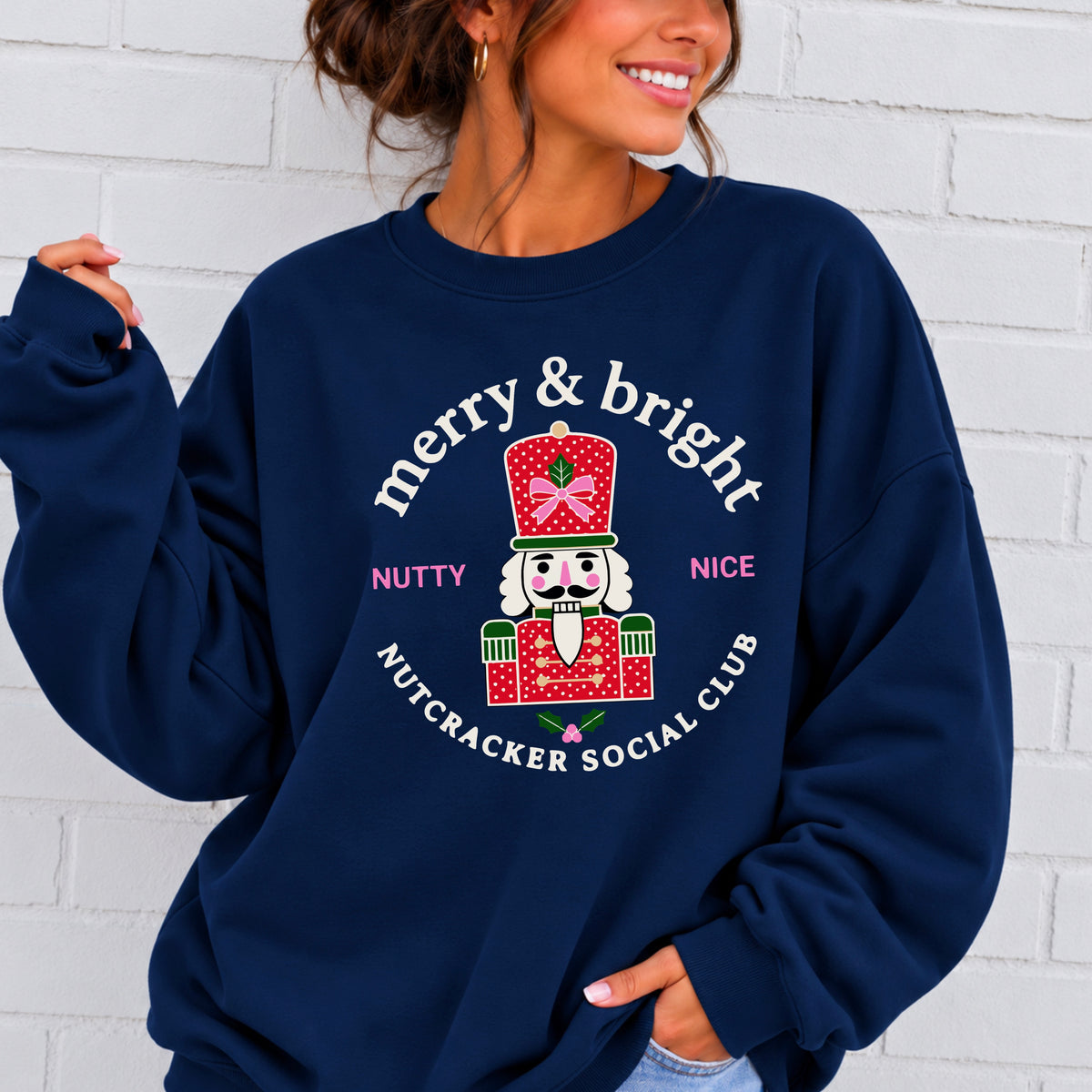 Nutcracker Social Club Christmas DTF Transfer