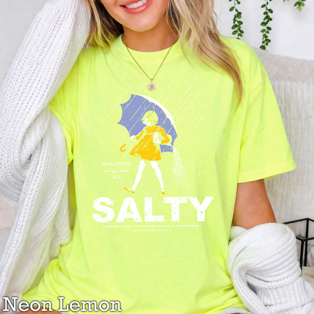 Salty Comfort Color Graphic Tee