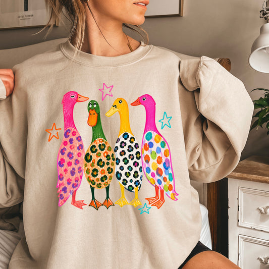 Mallard Ducks Crewneck Sweatshirt
