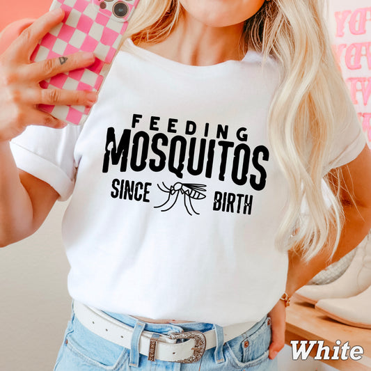 Feeding Mosquitoes Comfort Color Graphic Tee