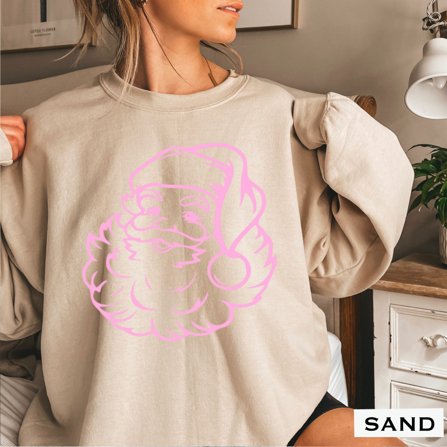 Vintage Santa Crewneck Sweatshirt