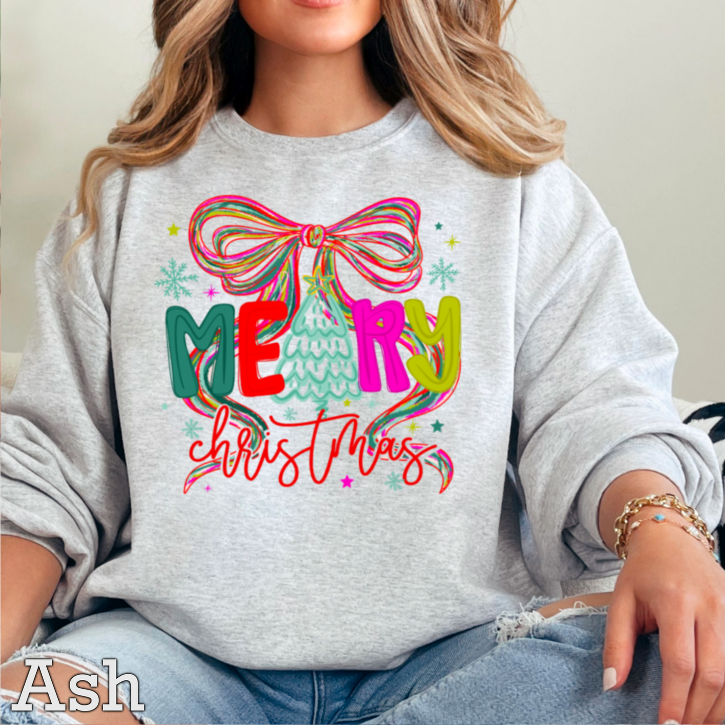 Merry Christmas Crewneck Sweatshirt