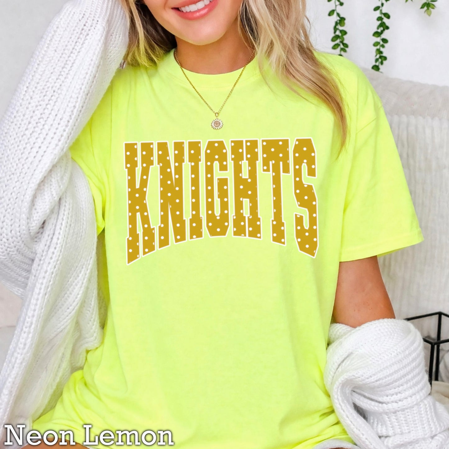Knights Comfort Color Graphic Tee