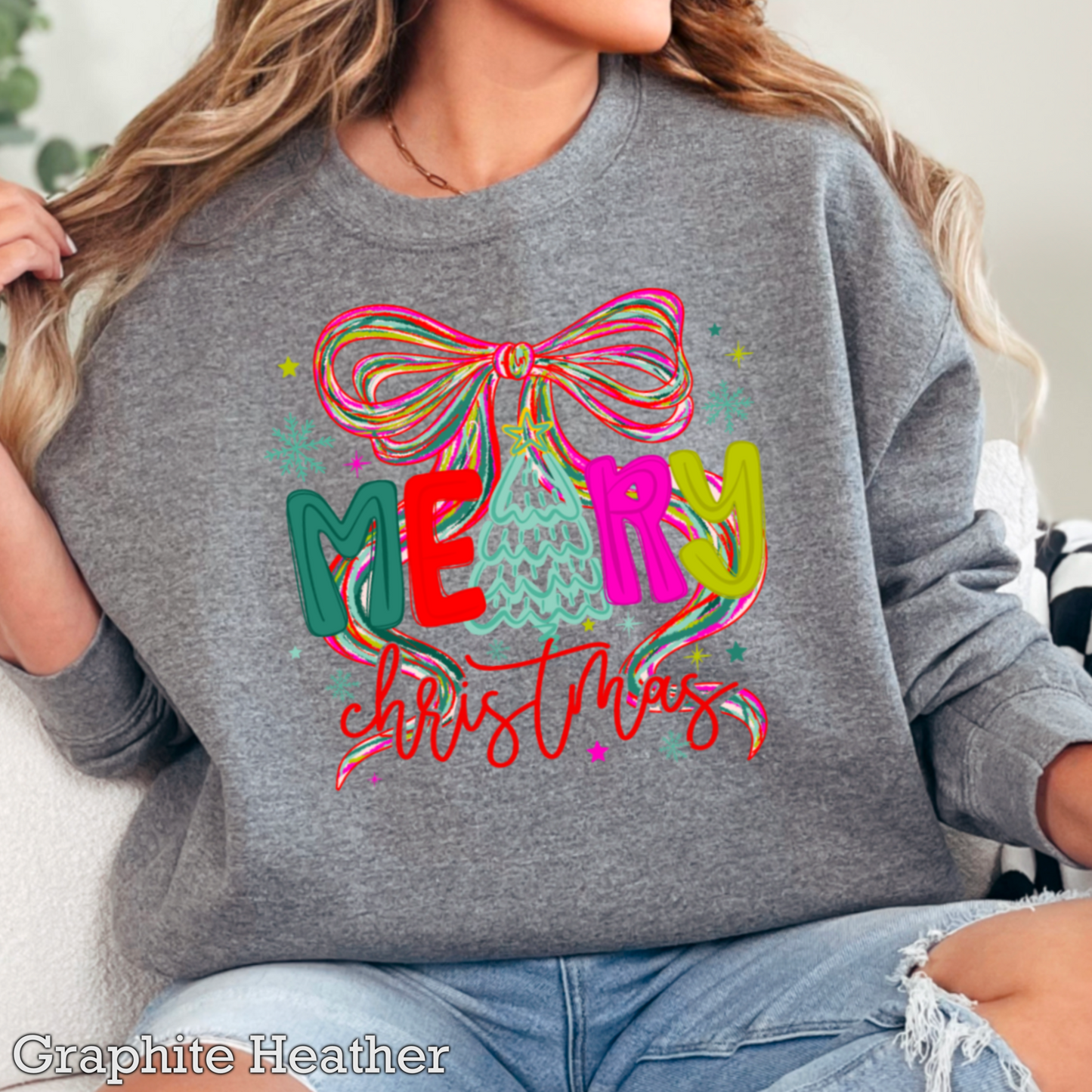 Merry Christmas Crewneck Sweatshirt