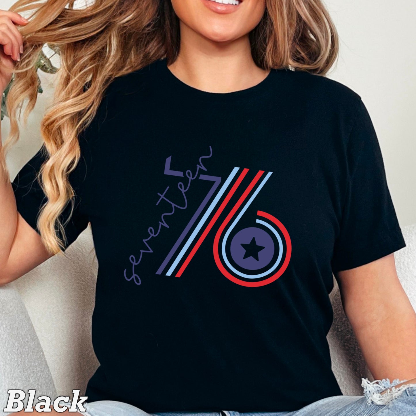 Retro 1776 Comfort Color Graphic Tee