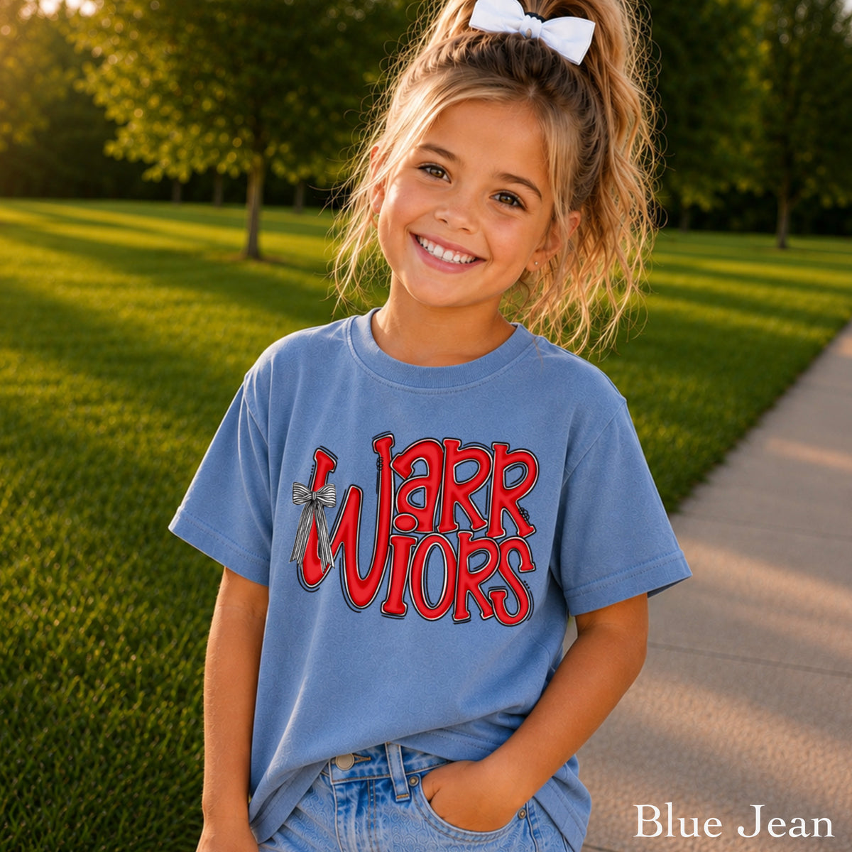 Warriors Youth Comfort Color T-Shirt