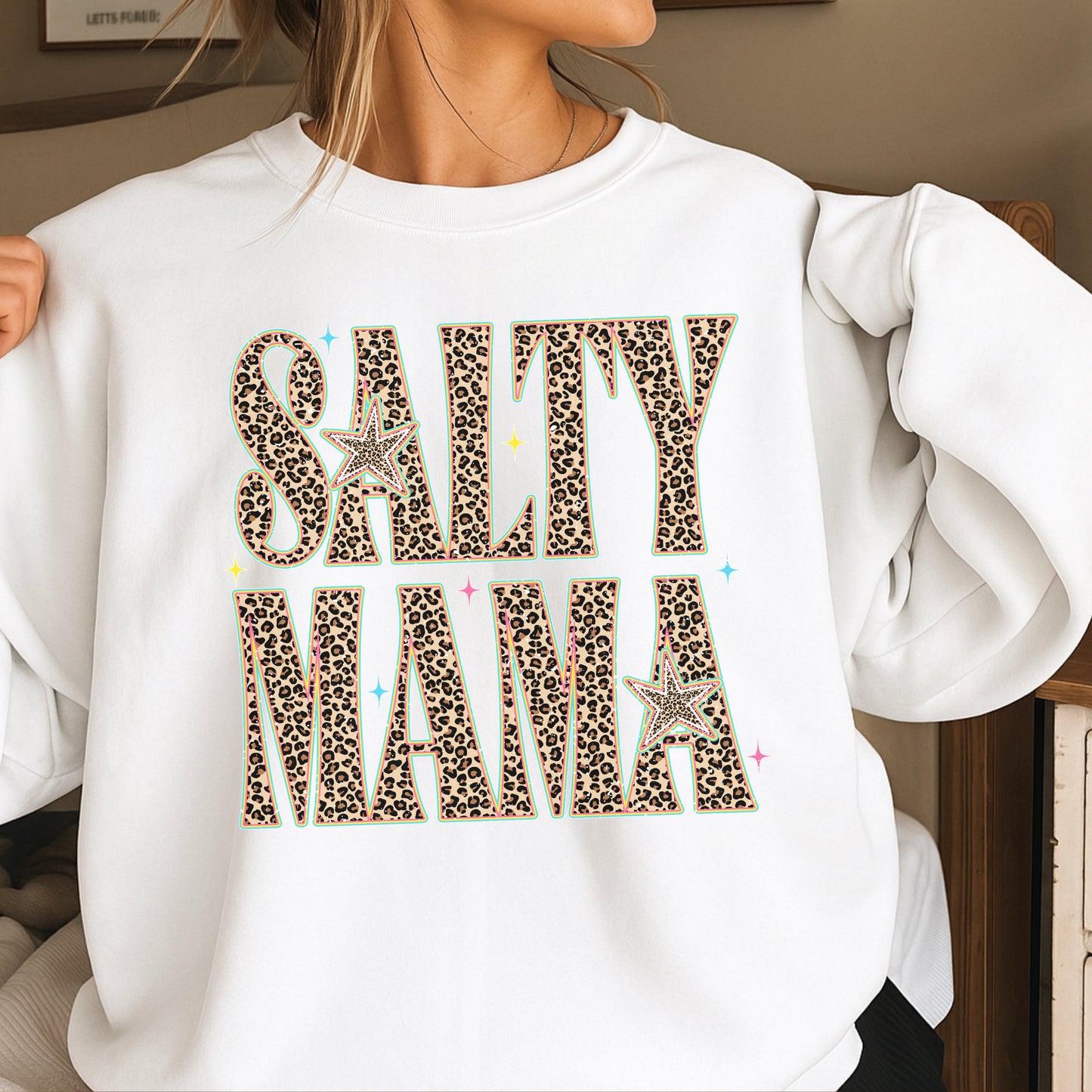 Salty Mama Crewneck Sweatshirt