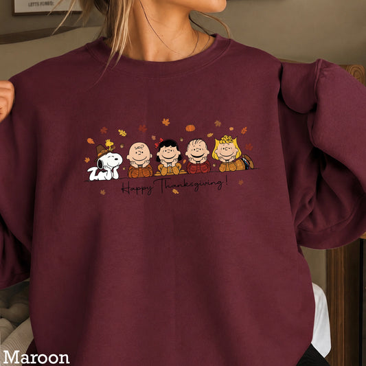 Happy Thanksgiving Crewneck Sweatshirt