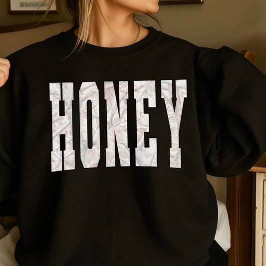 Honey Camo Crewneck Sweatshirt