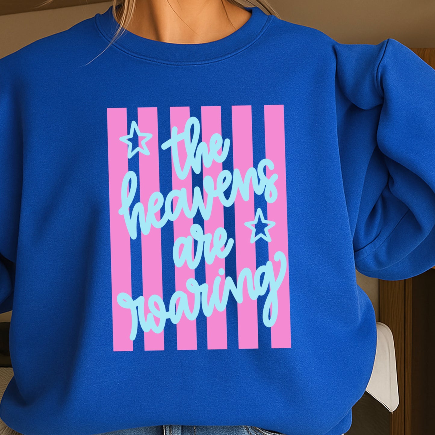 The Heaven’s Are Roaring Crewneck Sweatshirt