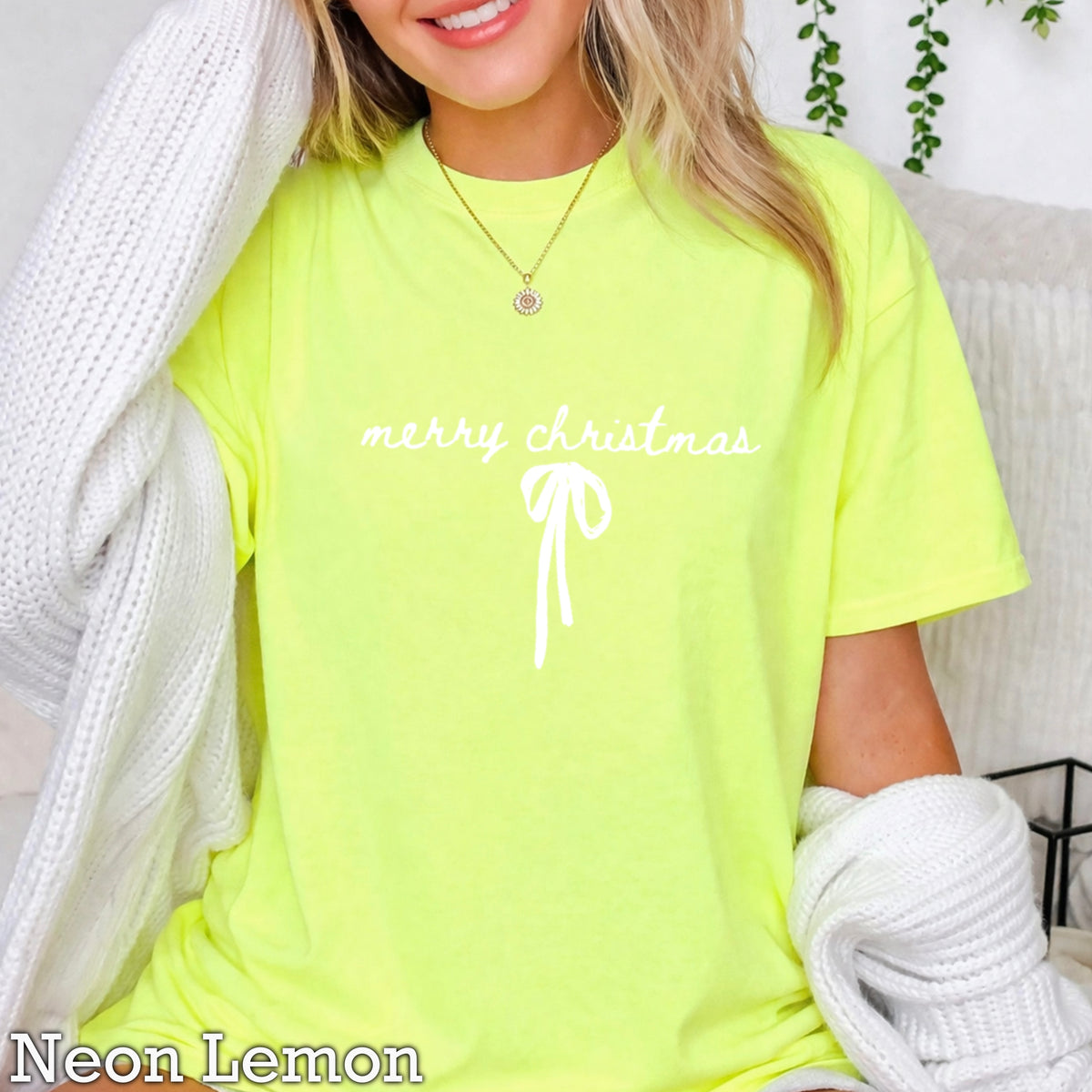 Merry Christmas Comfort Color Graphic Tee