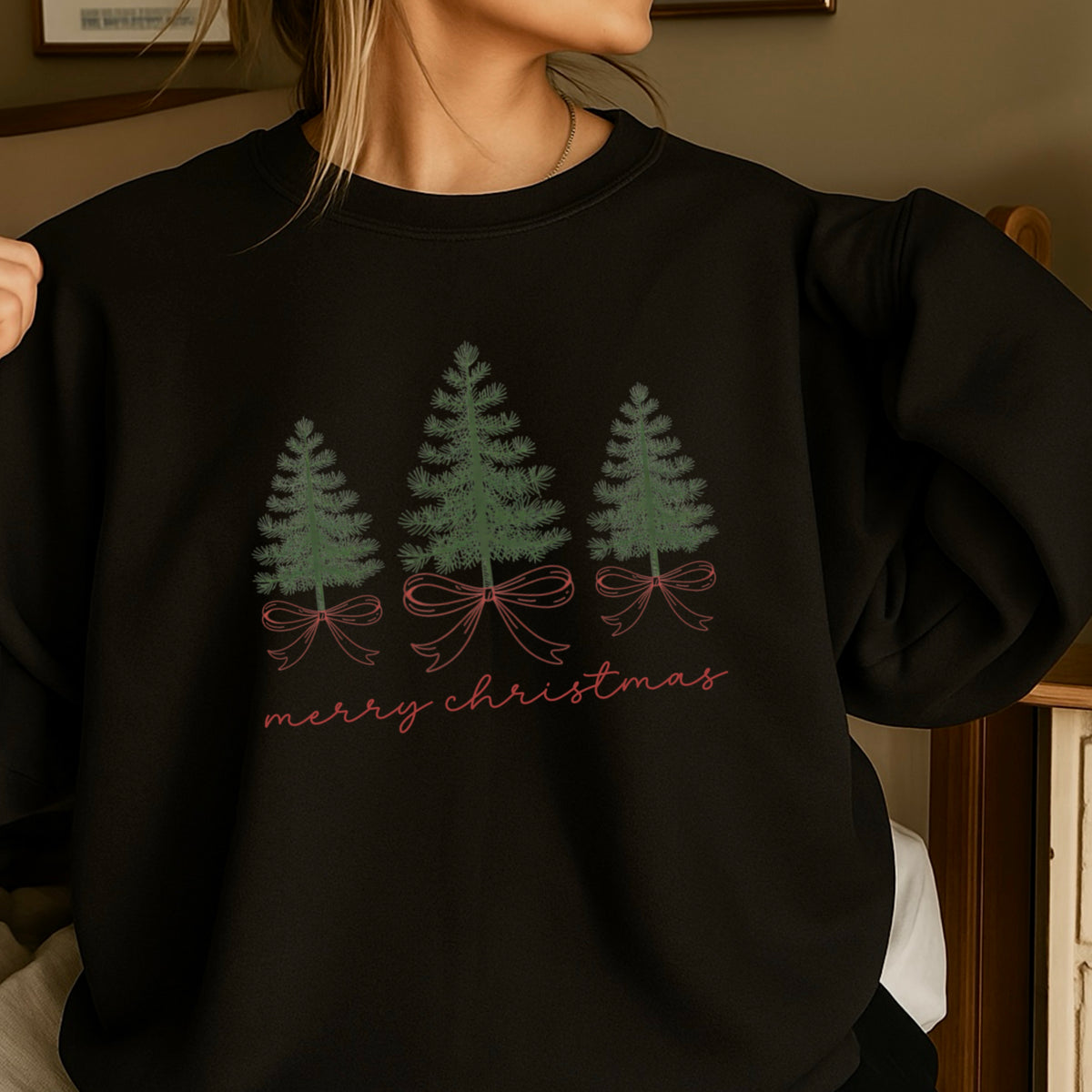 Merry Christmas Crewneck Sweatshirt