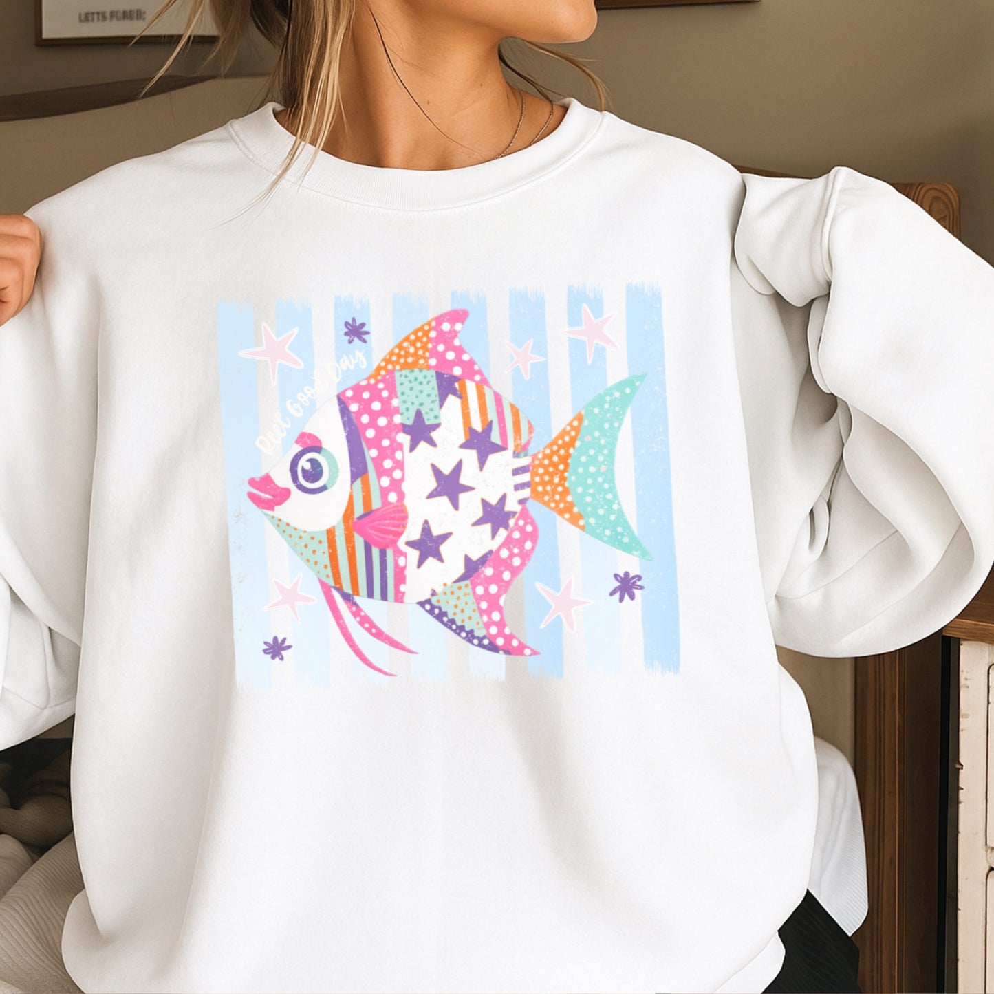 Reel Good Day Crewneck Sweatshirt