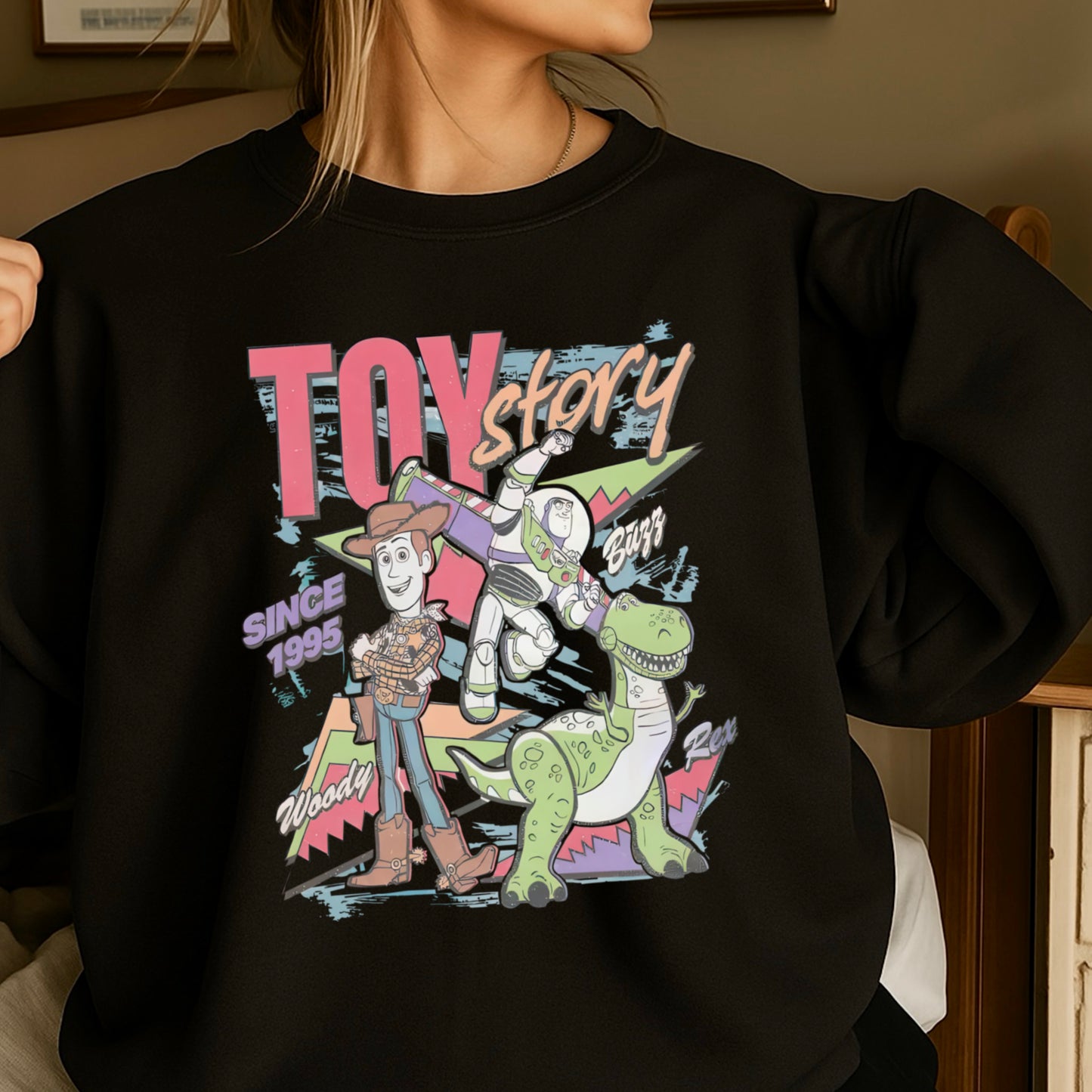 Retro 1995 Toy Version Crewneck Sweatshirt