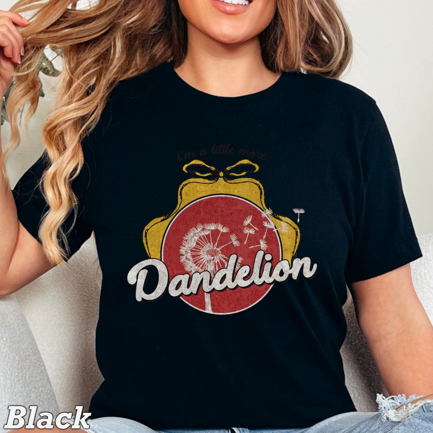 I’m A Little More Dandelion Comfort Color Graphic Tee