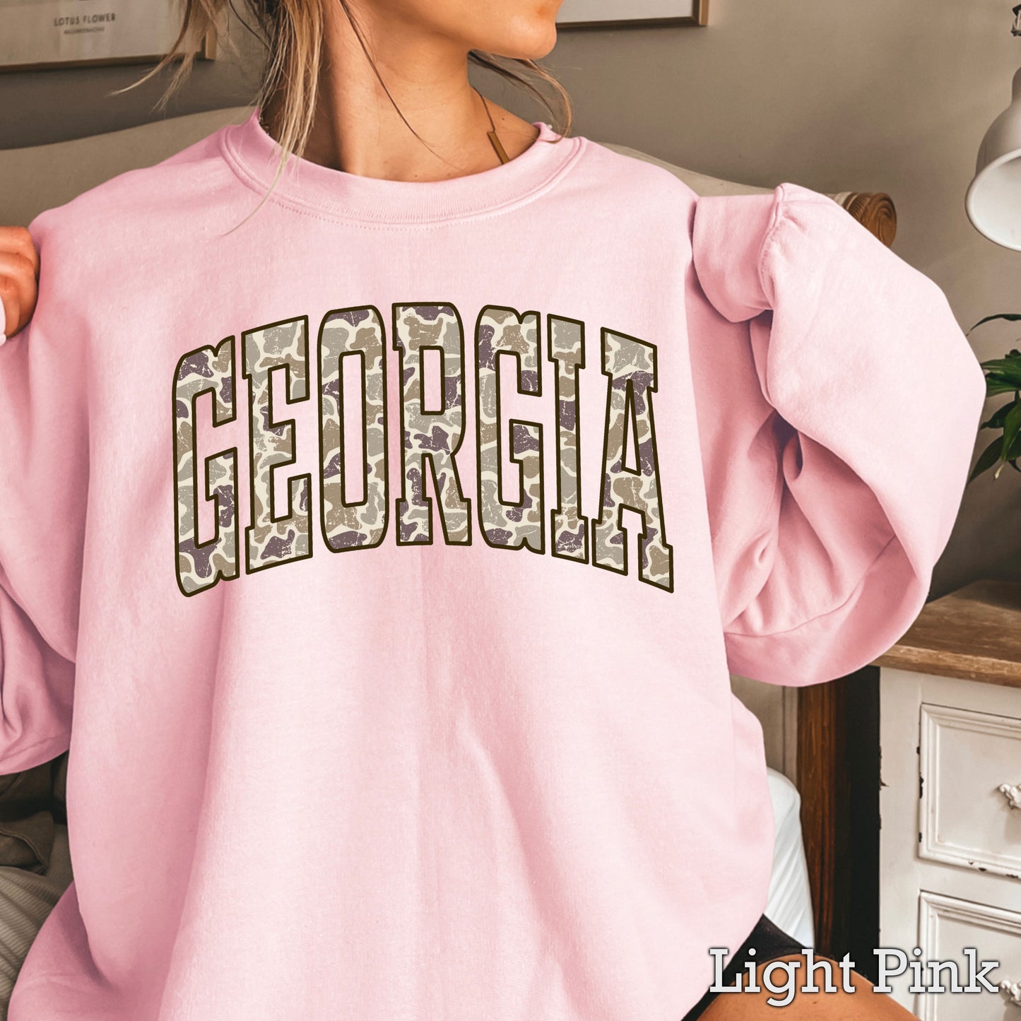 Georgia Camo Crewneck Sweatshirt