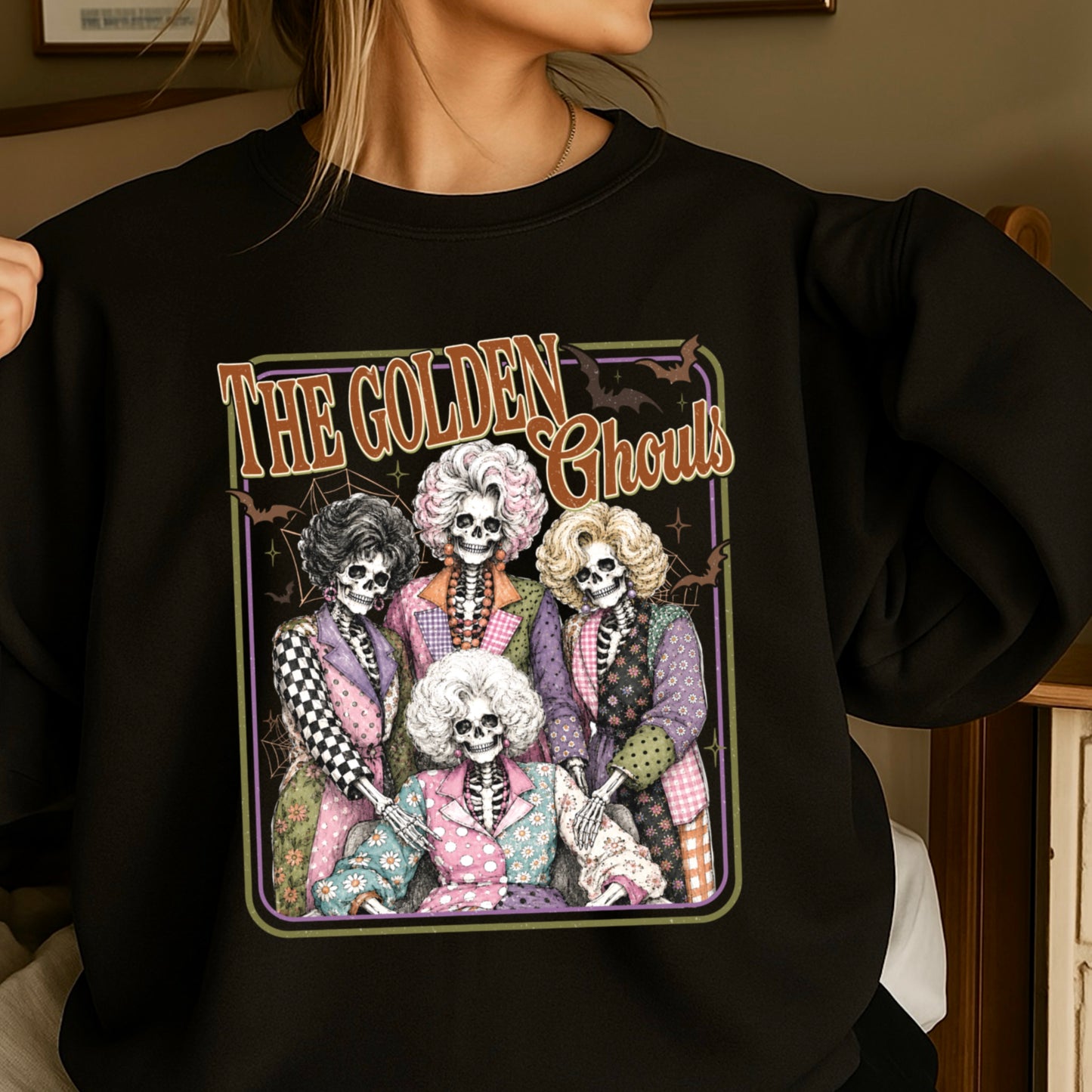 The Golden Ghouls Crewneck Sweatshirt