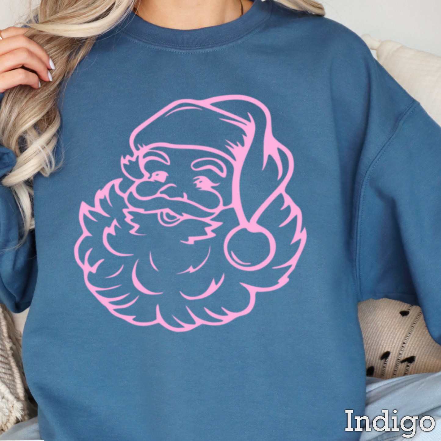 Vintage Santa Crewneck Sweatshirt