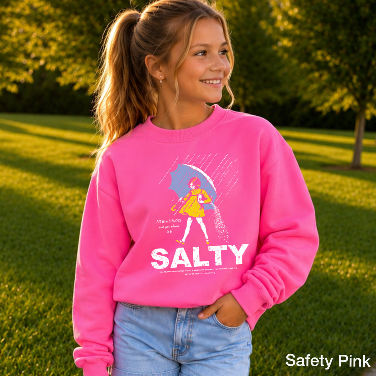 Salty Youth Crewneck Sweatshirt