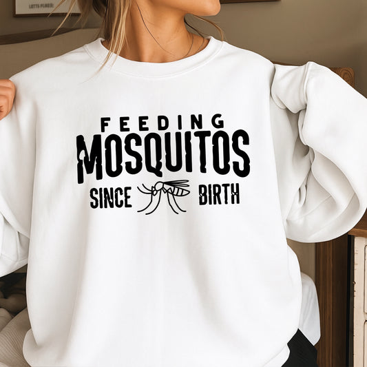 Feeding Mosquitoes Crewneck Sweatshirt