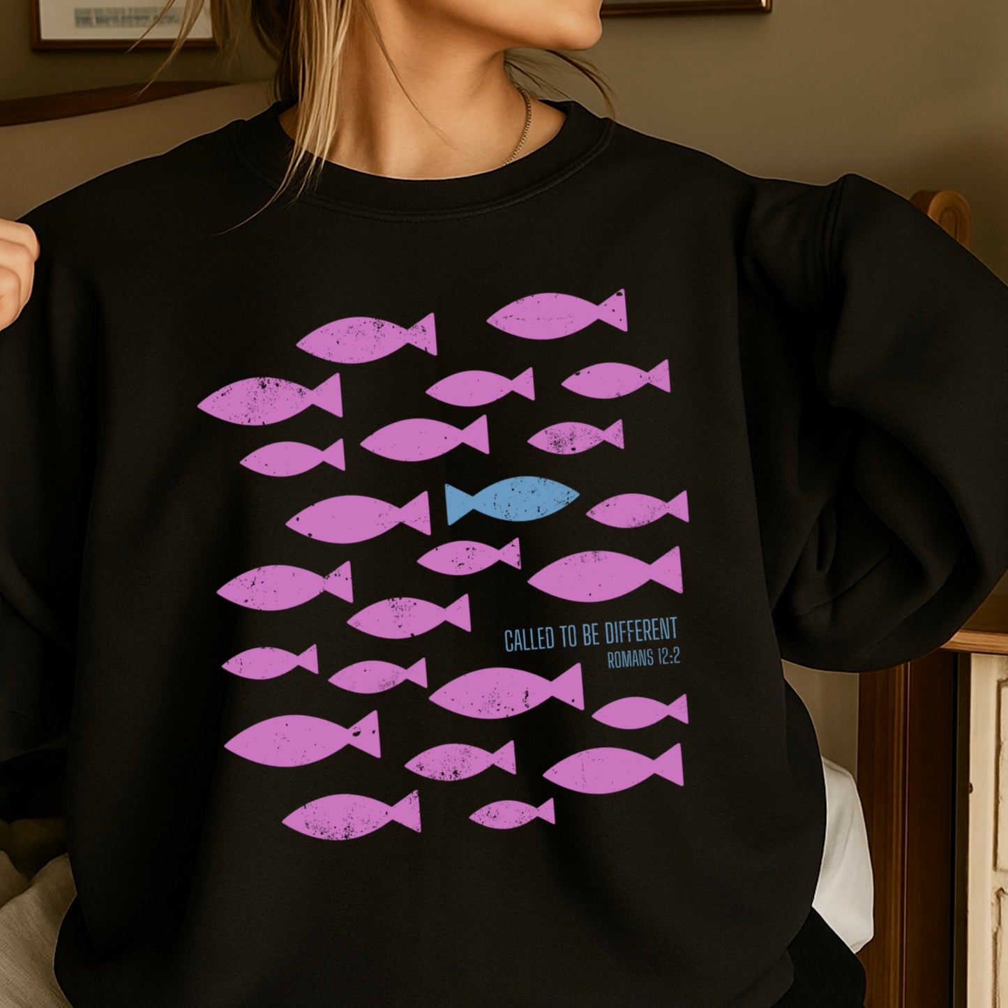 Called To Be Different Christian Crewneck Sweatshirt