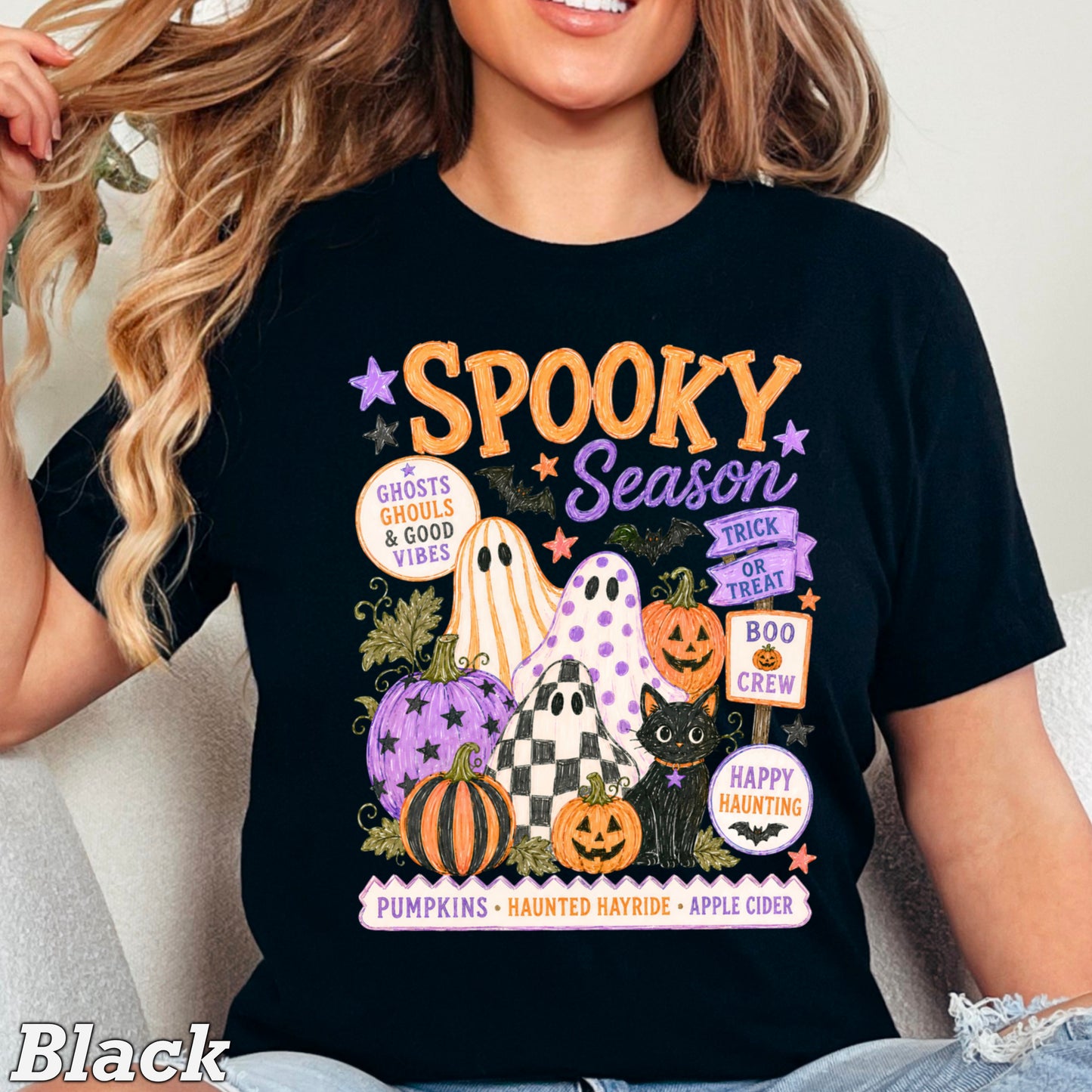 Spooky Season Comfort Color Graphic Tee