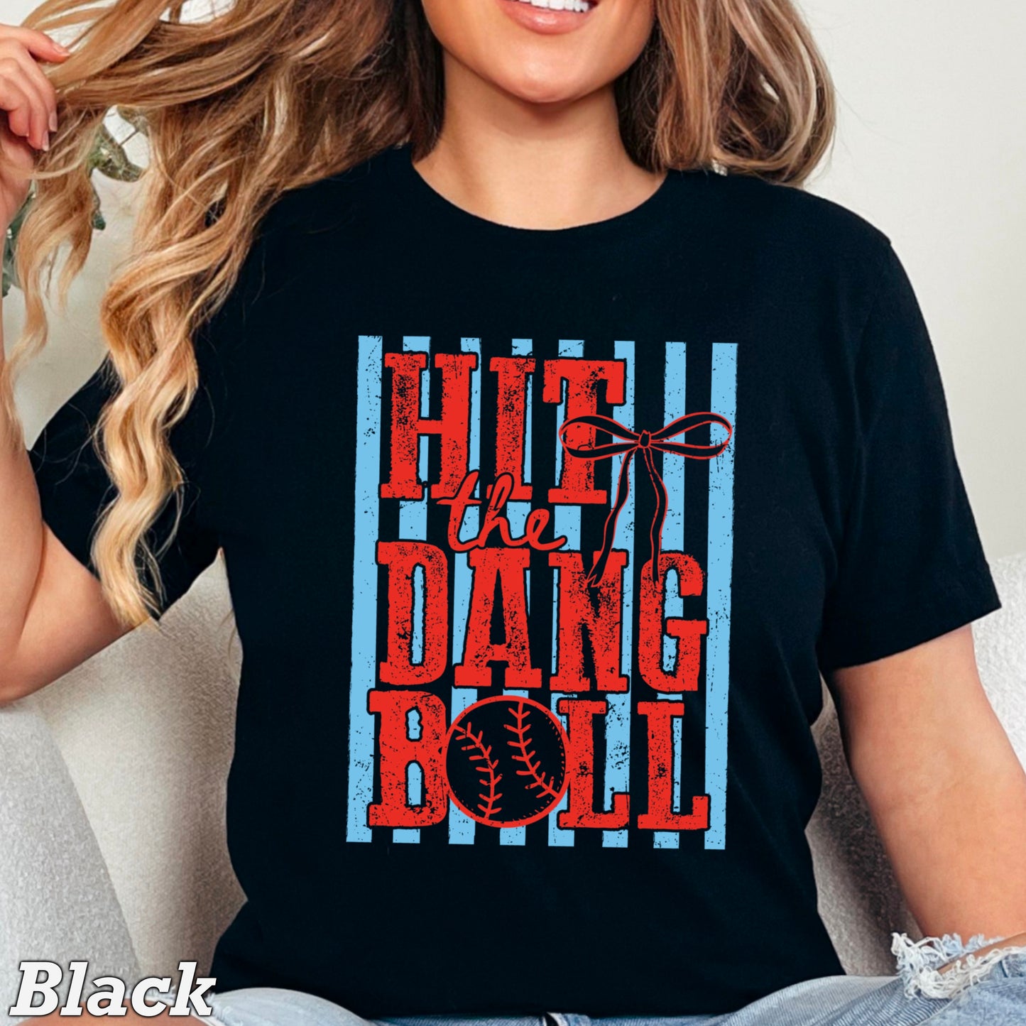 Hit The Dang Ball Comfort Color Graphic Tee