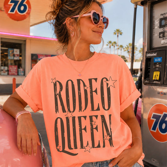 Rodeo Queen Comfort Color Graphic Tee