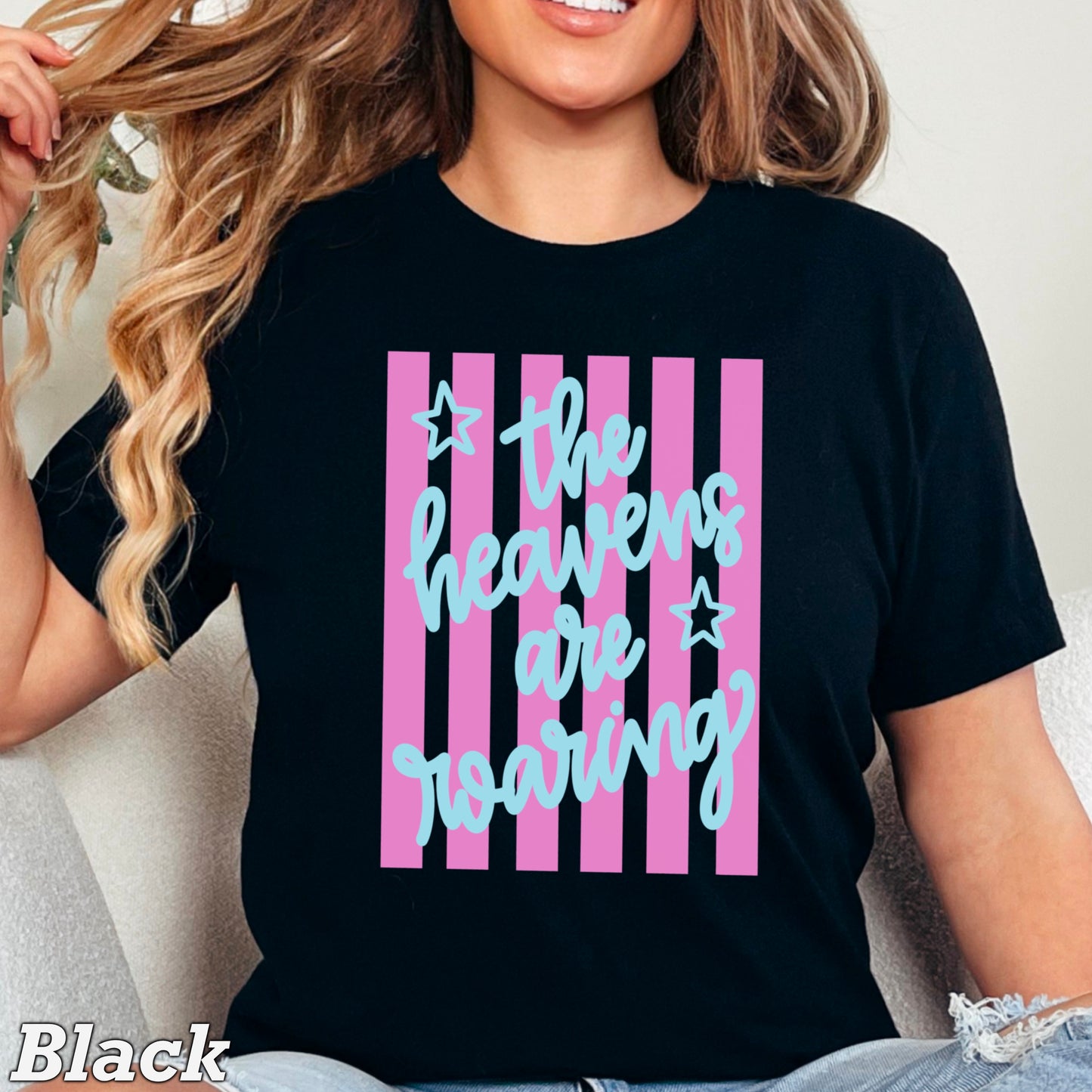 The Heavens Are Roaring Comfort Color Graphic Tee