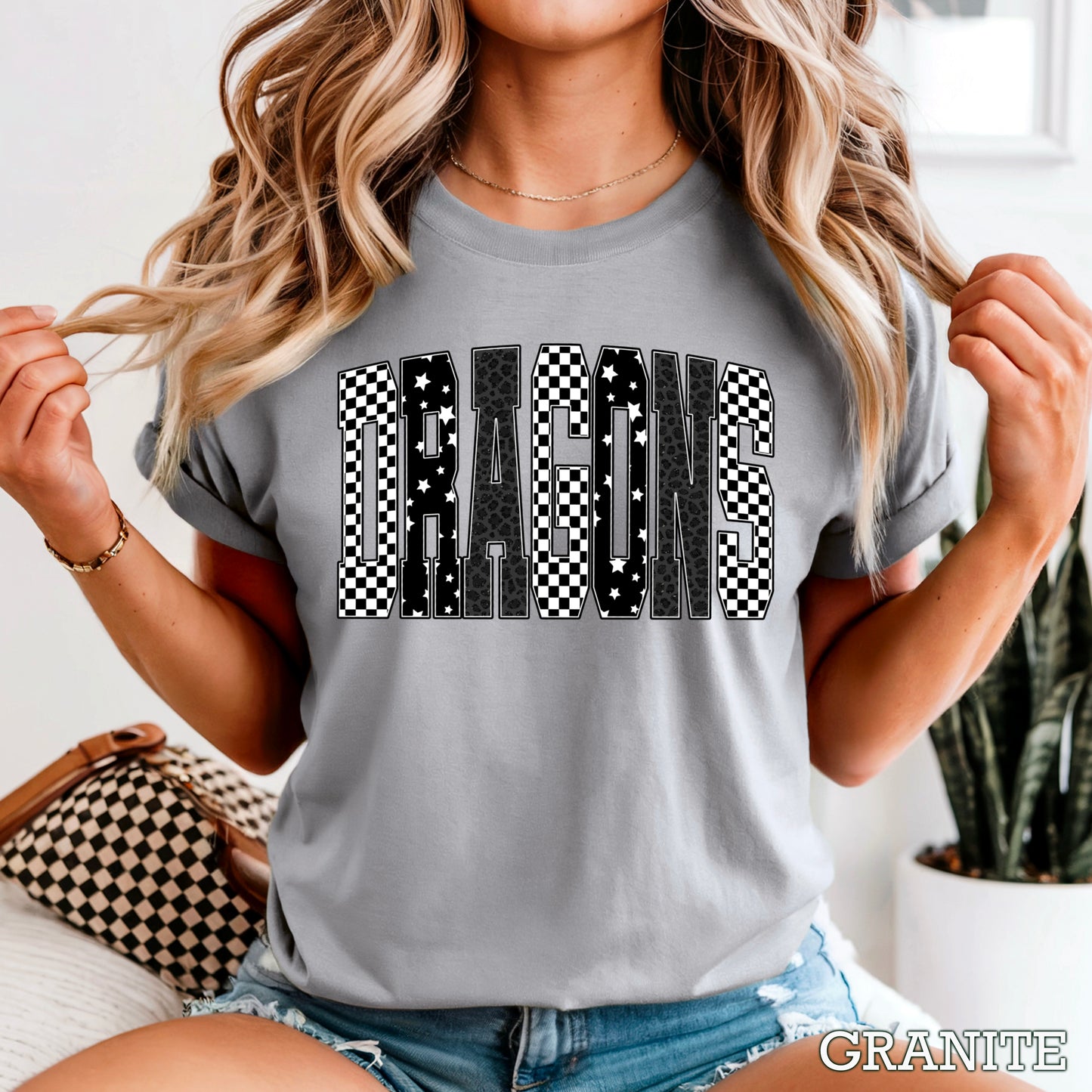 Dragons Comfort Color Graphic Tee