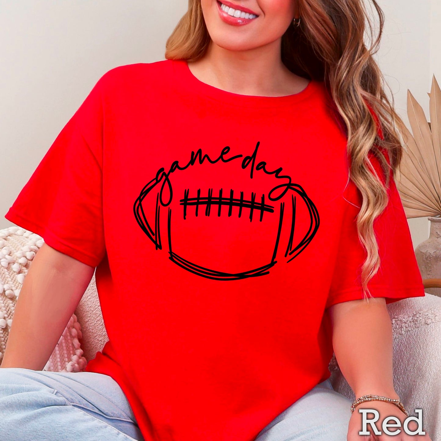 Game Day Football Screen Print Transfer