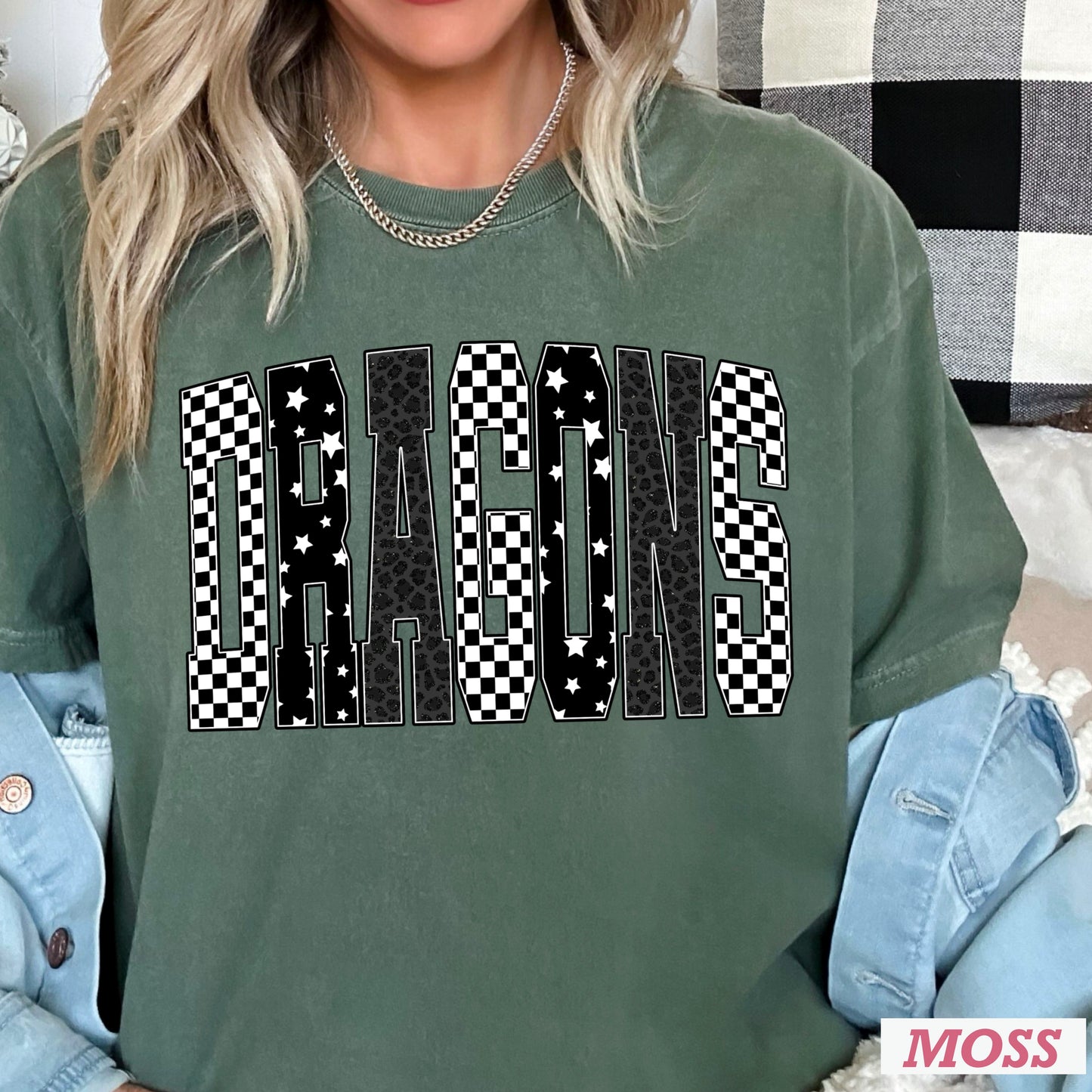 Dragons Comfort Color Graphic Tee