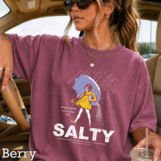 Salty Comfort Color Graphic Tee