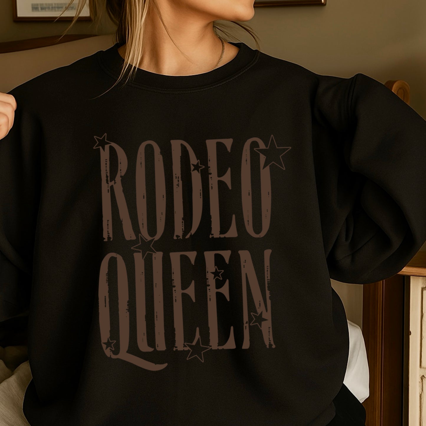 Rodeo Queen Crewneck Sweatshirt
