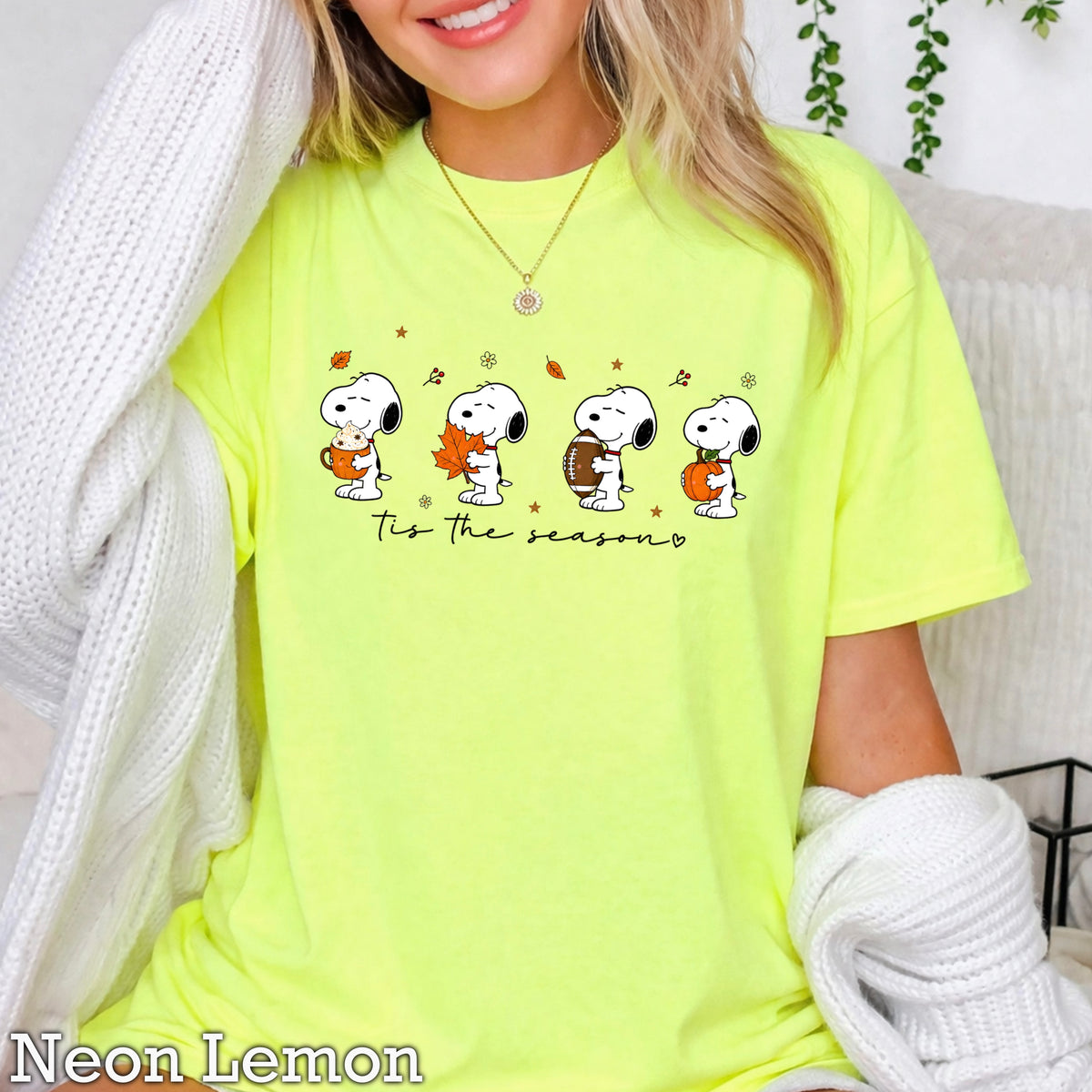 Tis The Season Fall Comfort Color Graphic Tee