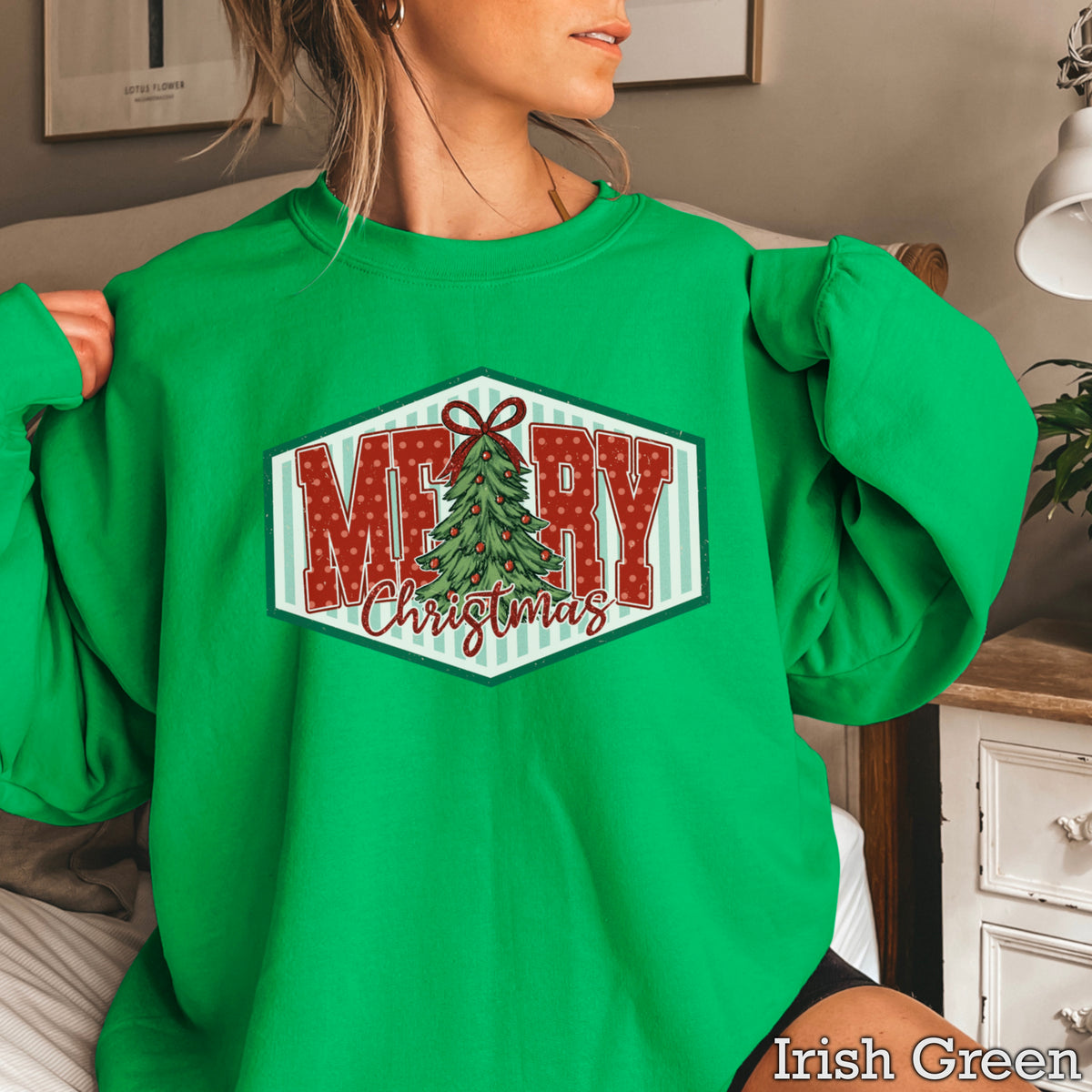 Merry Christmas DTF Transfer