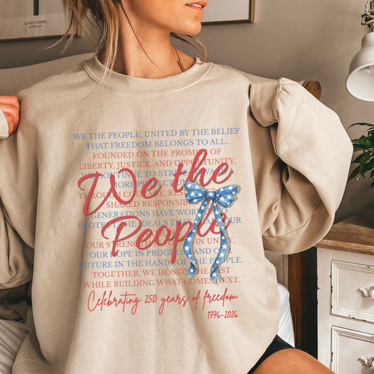 We The People Crewneck Sweatshirt