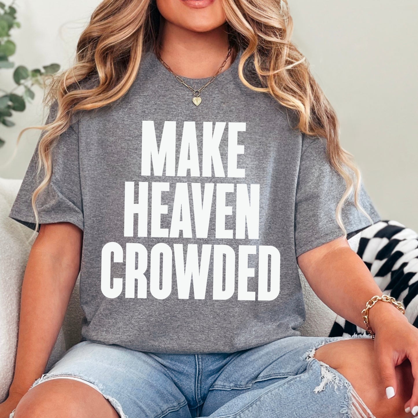 SHIPS 5/16 Make Heaven Crowded Screen Print Transfer
