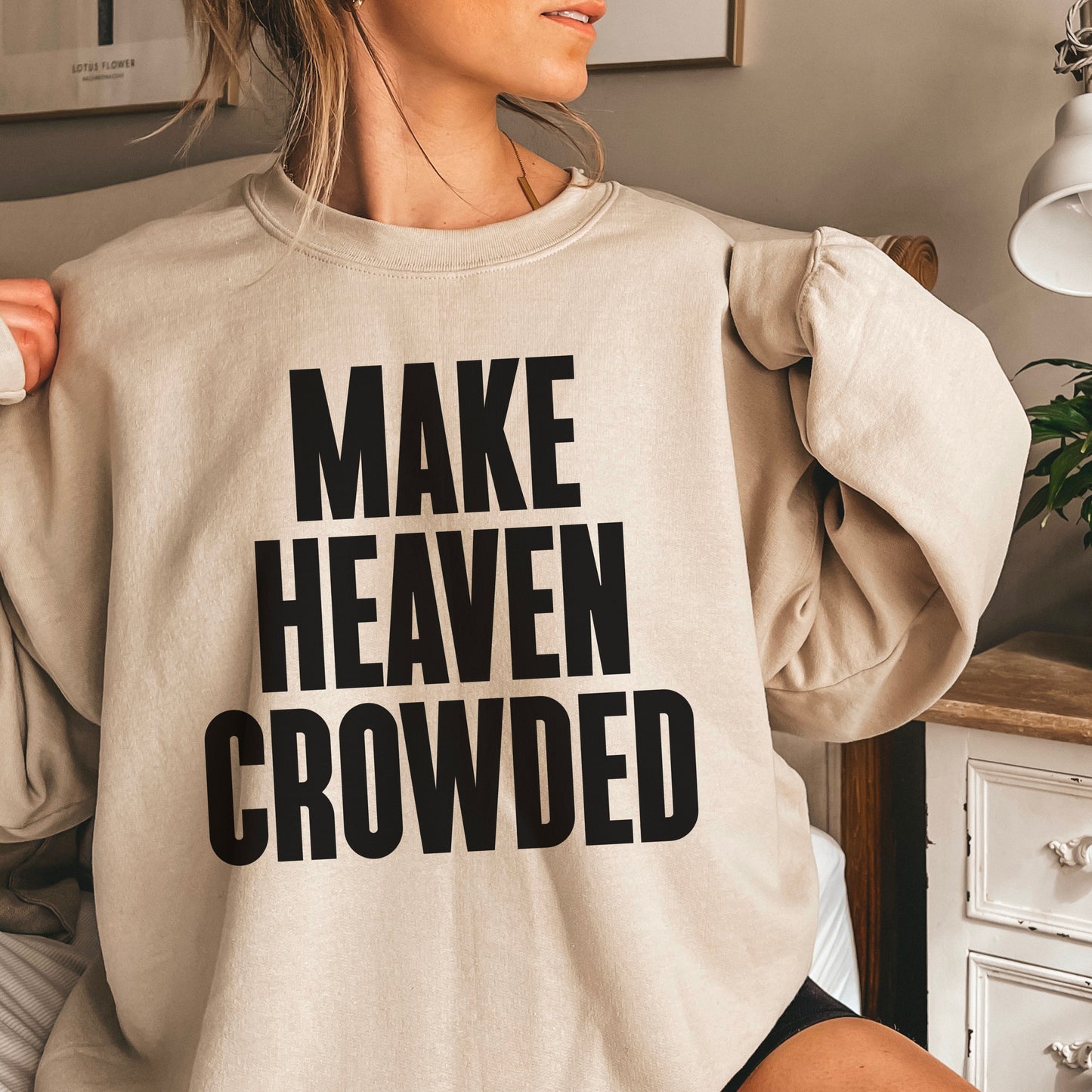 Make Heaven Crowded Screen Print Transfer