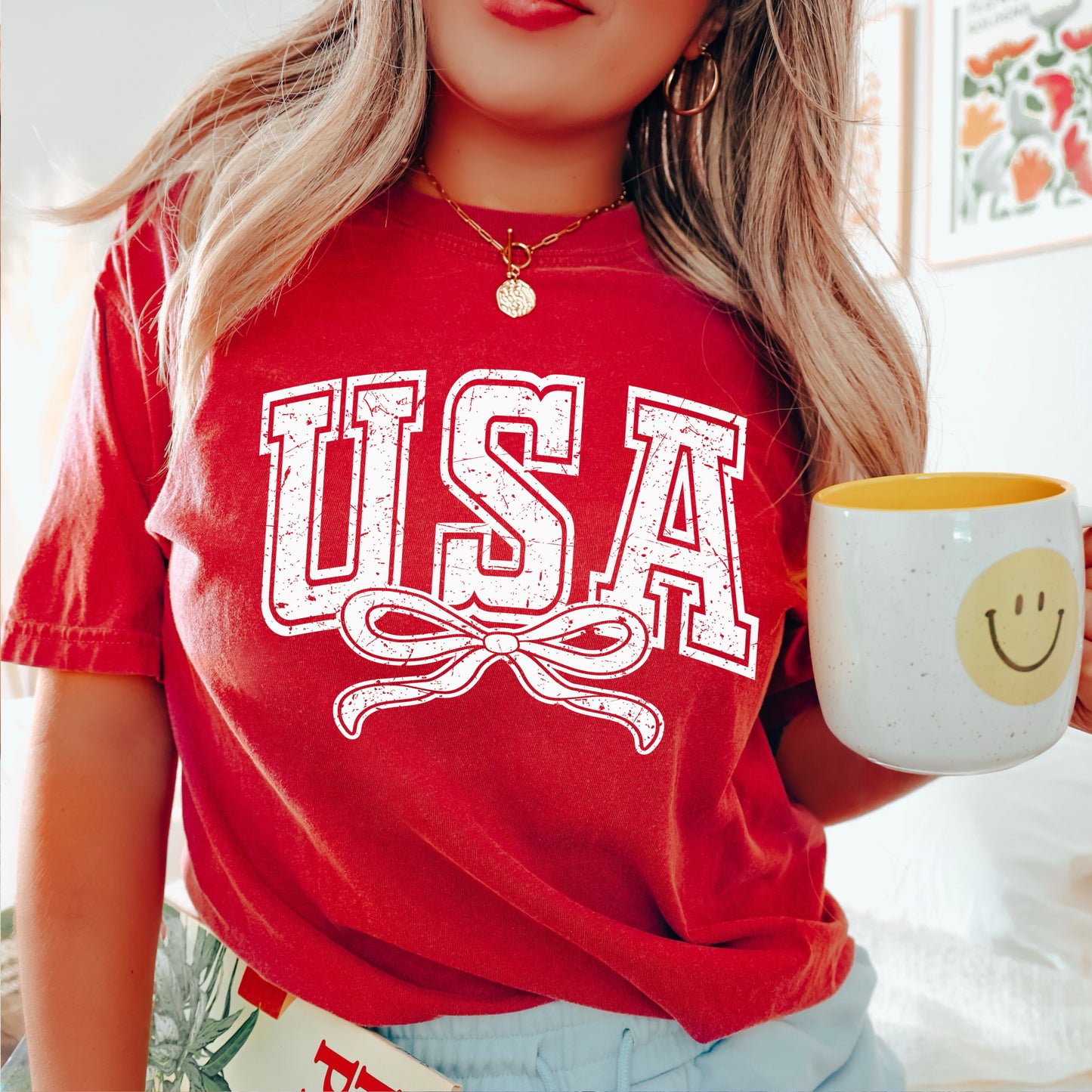 USA Screen Print Transfer