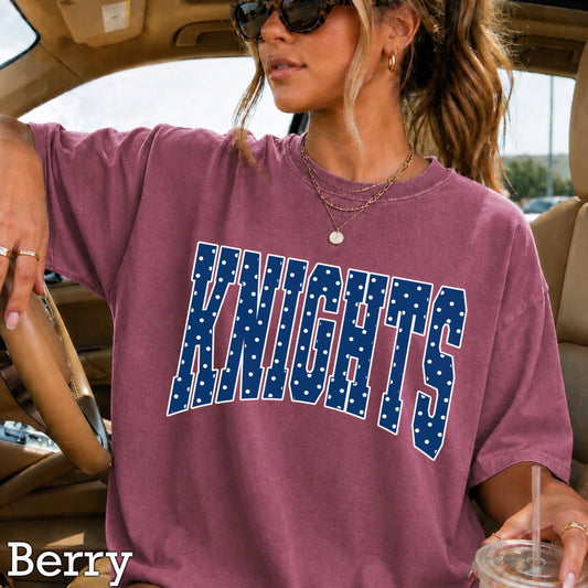 Knights Comfort Color Graphic Tee