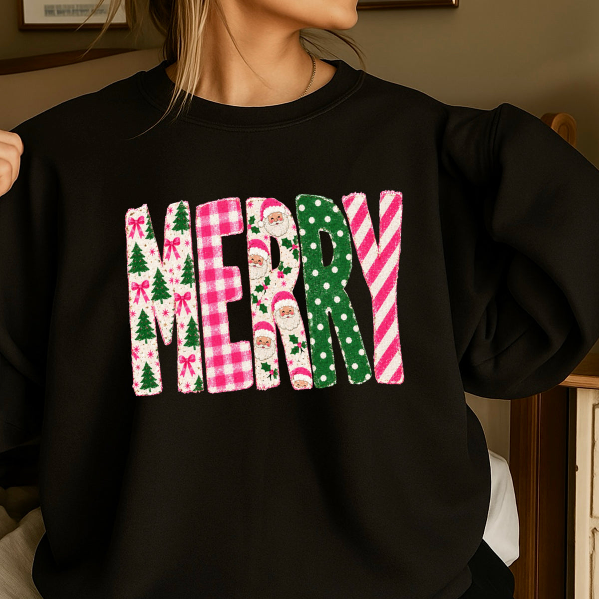 Merry Christmas Crewneck Sweatshirt