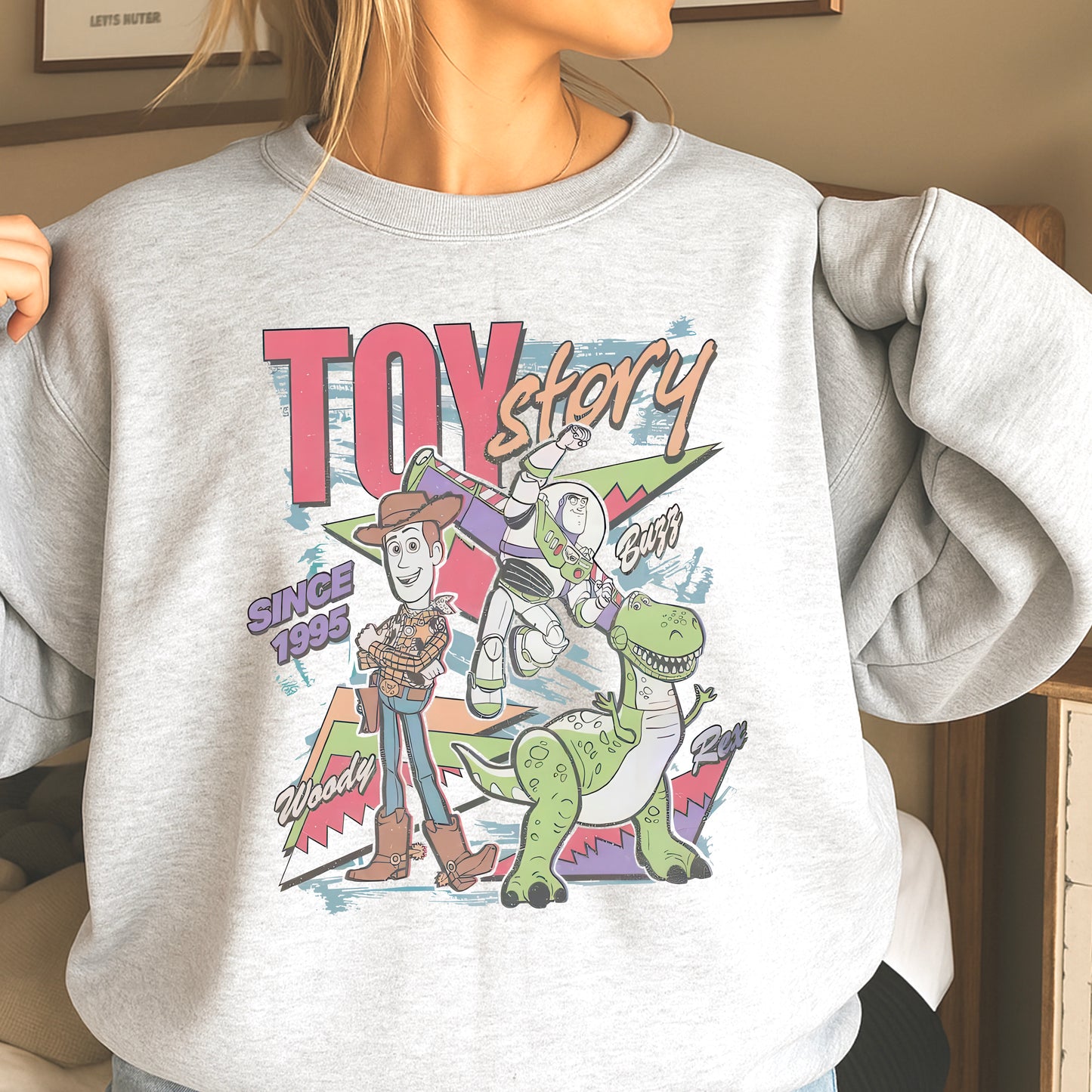 Retro 1995 Toy Version Crewneck Sweatshirt