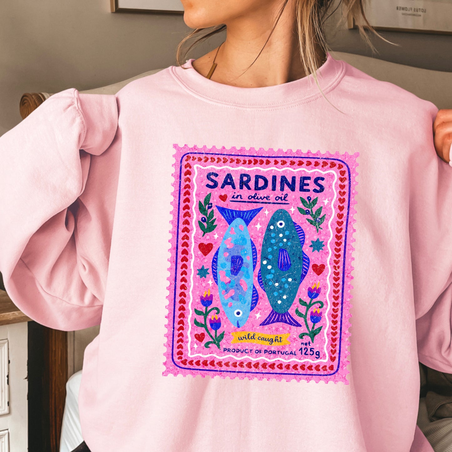 Sardines Crewneck Sweatshirt