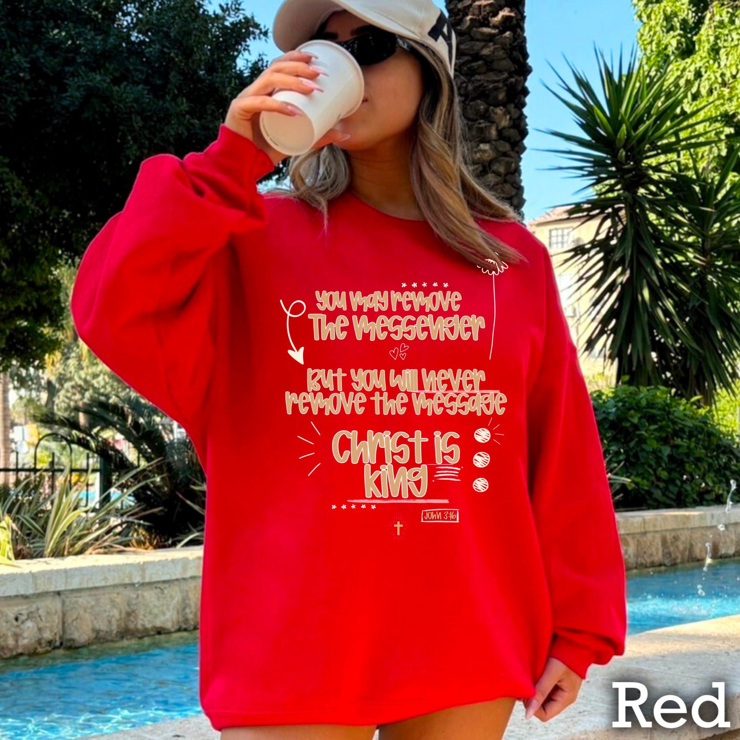 You May Remove The Message But You Will Never Remove The Messenger Crewneck Sweatshirt