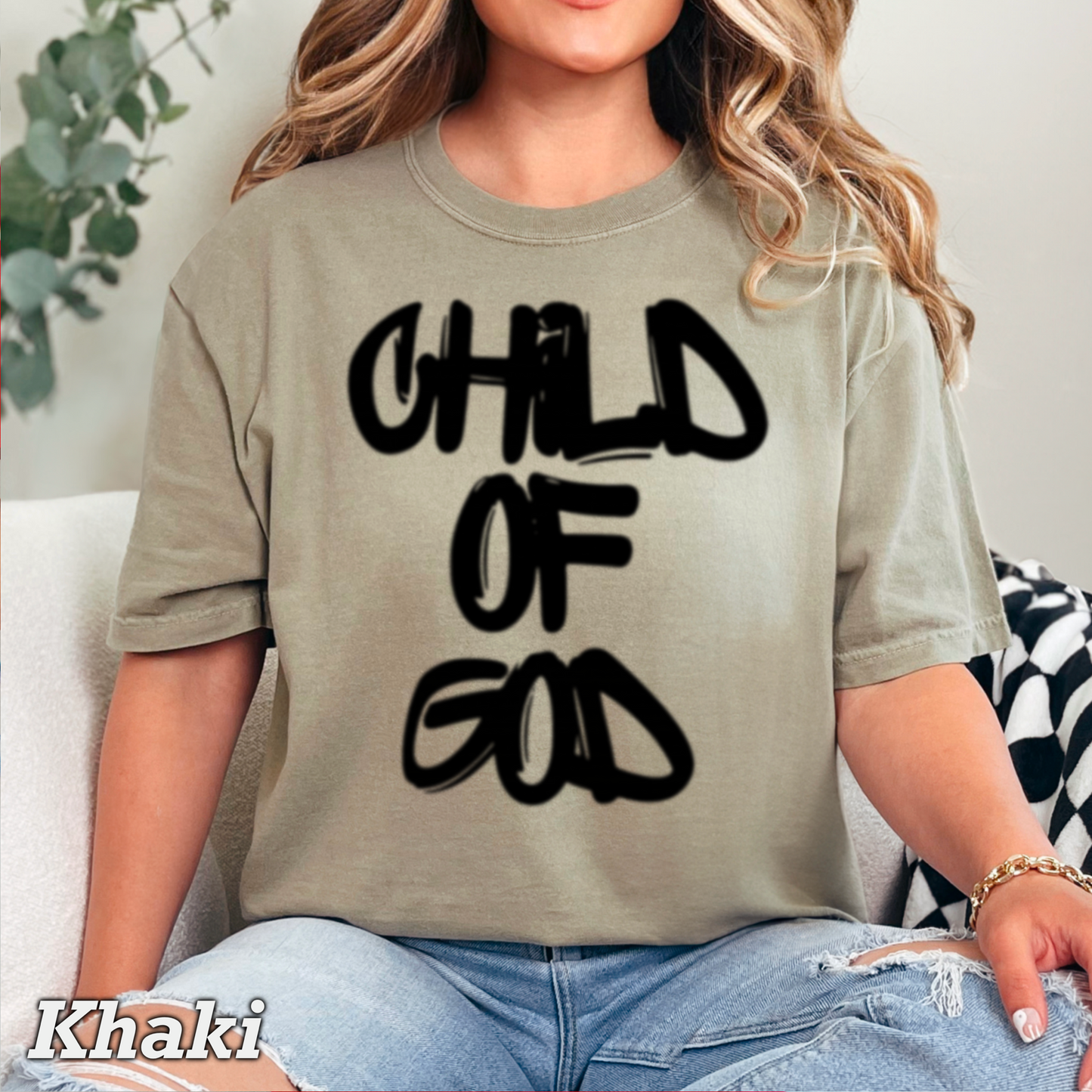 Child Of God Comfort Color Graphic Tee