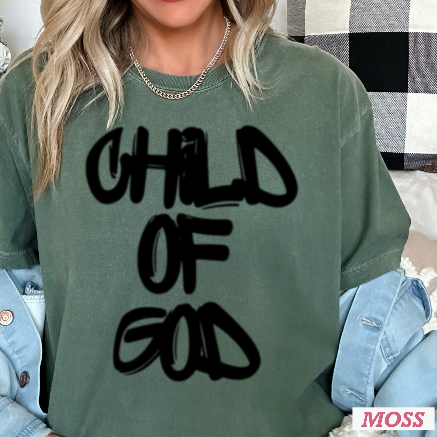 Child Of God Comfort Color Graphic Tee