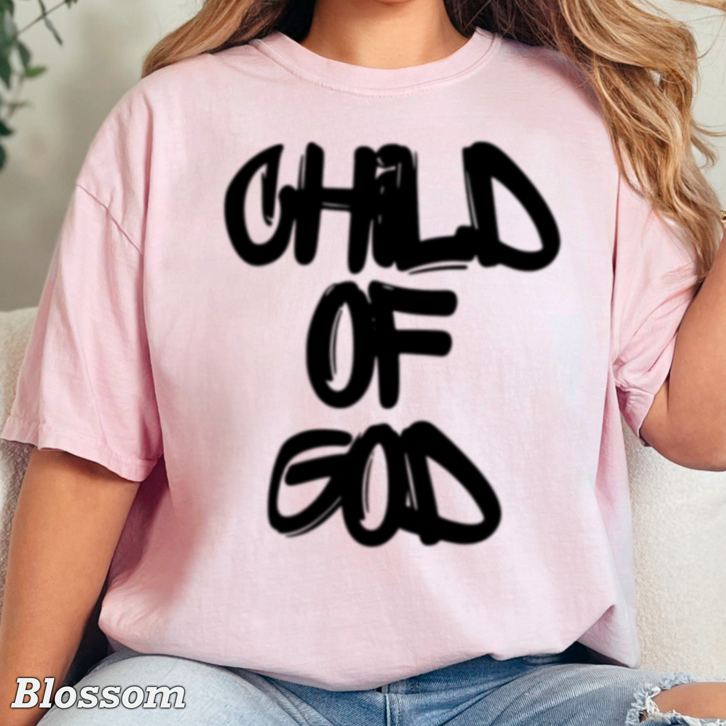 Child Of God Comfort Color Graphic Tee