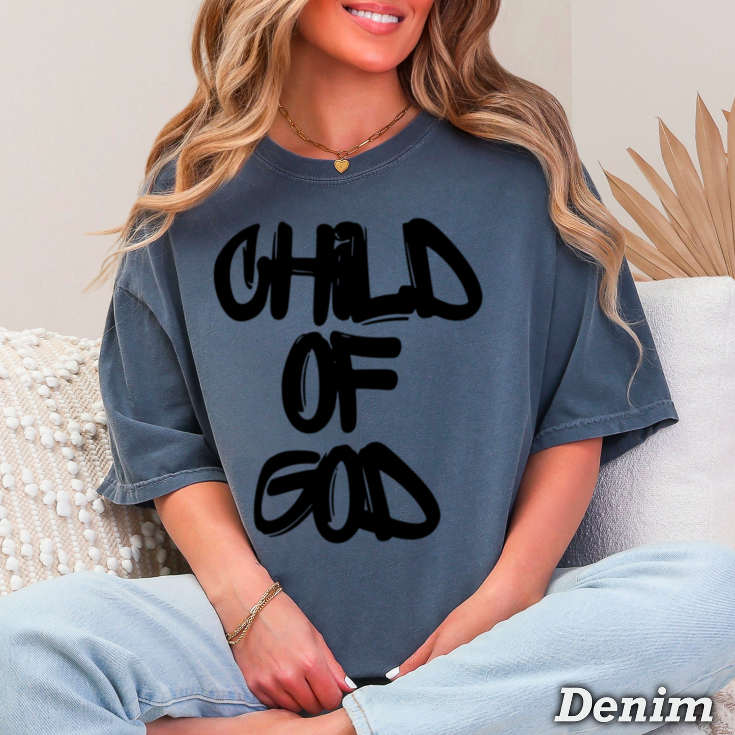 Child Of God Comfort Color Graphic Tee